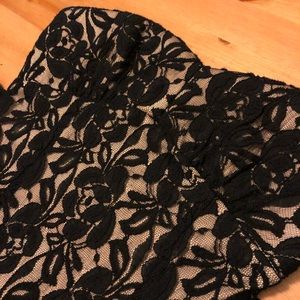 Black Lace Minidress F21